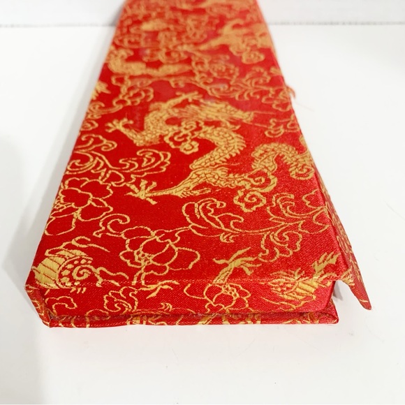 Unbranded Set of Four Lightweight Scenery Chopsticks in Asian Designed Case ❤️💛 - Picture 6 of 12